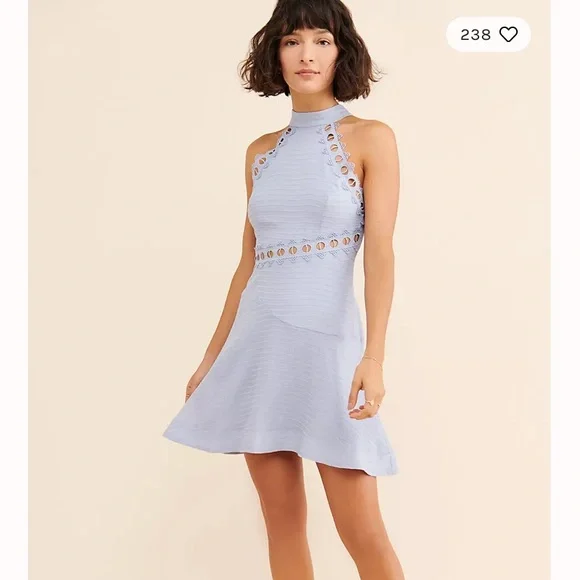 NWT Free People Keepsake “New Look” Mini Dress. Sizes 8 and 10 - Picture 1 of 16